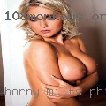 Horny milfs Philadelphia